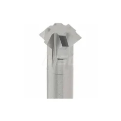 Double Angle Milling Cutter: 90 °, 1/2" Cut Dia, 0.187" Cut Width, 1/2" Shank Dia, Solid Carbide