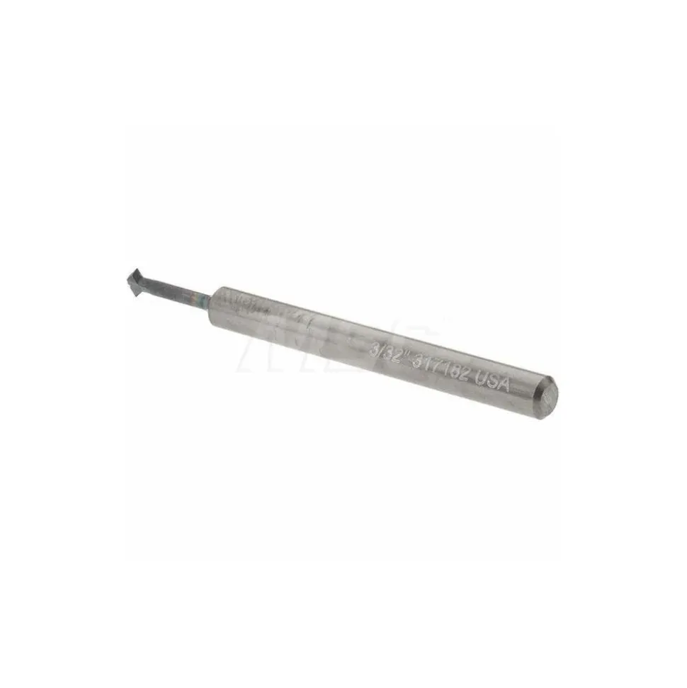 Double Angle Milling Cutter: 90 °, 3/32" Cut Dia, 3/64" Cut Width, 1/8" Shank Dia, Solid Carbide