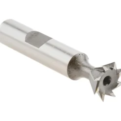 Dovetail Cutter: 60 °, 1/2" Cut Dia, 7/32" Cut Width, High Speed Steel