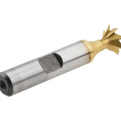 Dovetail Cutter: 45 °, 1/2" Cut Dia, 1/8" Cut Width, High Speed Steel