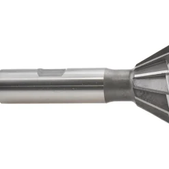 Dovetail Cutter: 60 °, 1-3/8" Cut Dia, 9/16" Cut Width, High Speed Steel