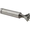 Dovetail Cutter: 60 °, 1/2" Cut Dia, 7/32" Cut Width, Cobalt