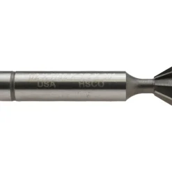 Dovetail Cutter: 60 °, 1/2" Cut Dia, 7/32" Cut Width, Cobalt