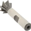 Dovetail Cutter: 60 °, 3/4" Cut Dia, 5/16" Cut Width, High Speed Steel