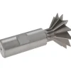 Dovetail Cutter: 45 °, 1-7/8" Cut Dia, 13/16" Cut Width, High Speed Steel