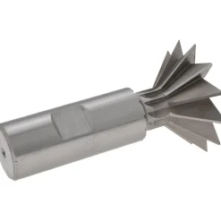 Dovetail Cutter: 45 °, 1-7/8" Cut Dia, 13/16" Cut Width, High Speed Steel