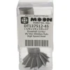 Dovetail Cutter: 45 °, 1-3/8" Cut Dia, 3/8" Cut Width, High Speed Steel