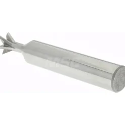 Dovetail Cutter: 60 °, 1/4" Cut Width, Solid Carbide