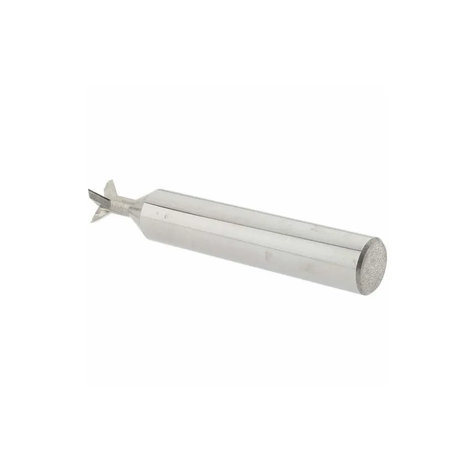 Dovetail Cutter: 90 °, 0.15" Cut Width, Solid Carbide