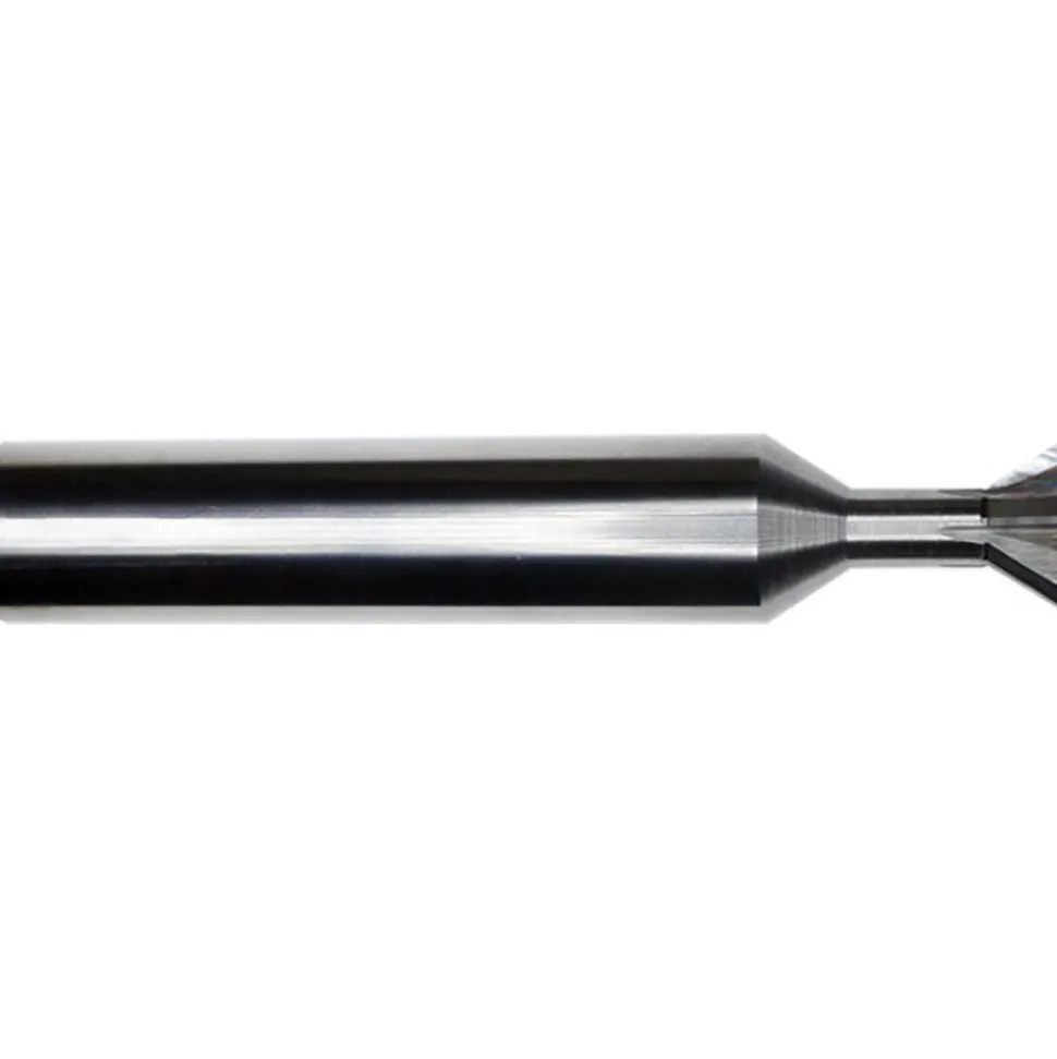Dovetail Cutters: Included Angle: 60.00; Cutter Diameter (Decimal Inch): 0.1875; Cutter Diameter (Inch): 3/16