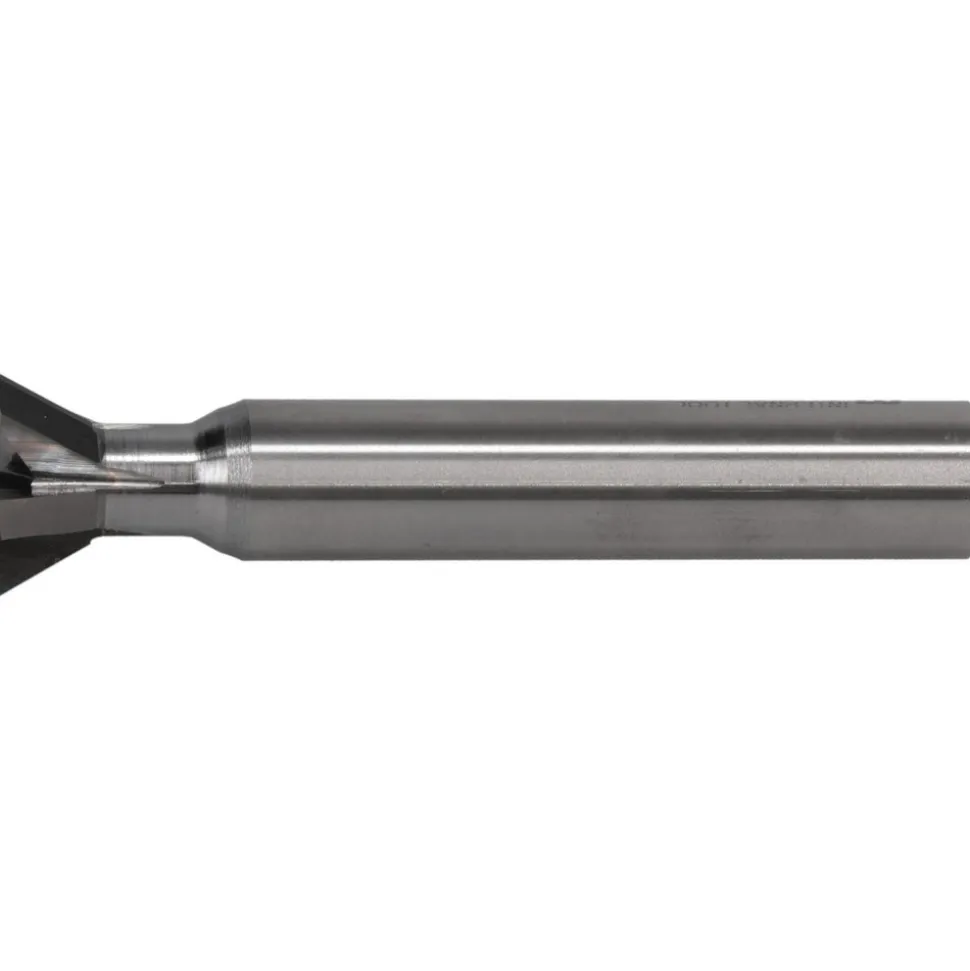 Dovetail Cutter: 60 °, 3/4" Cut Dia, 0.312" Cut Width, Solid Carbide