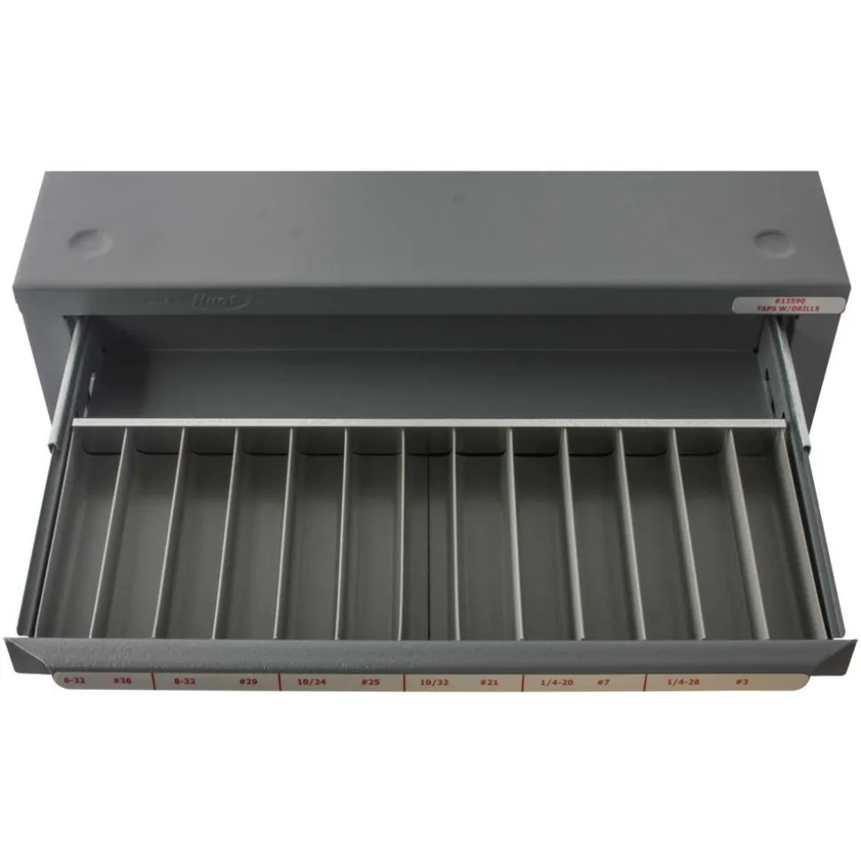 3 Drawer, #6-32 to 1/2-20 Tap Storage
