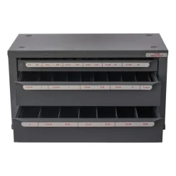 3 Drawer, #6-32 to 1/2-20 Tap Storage