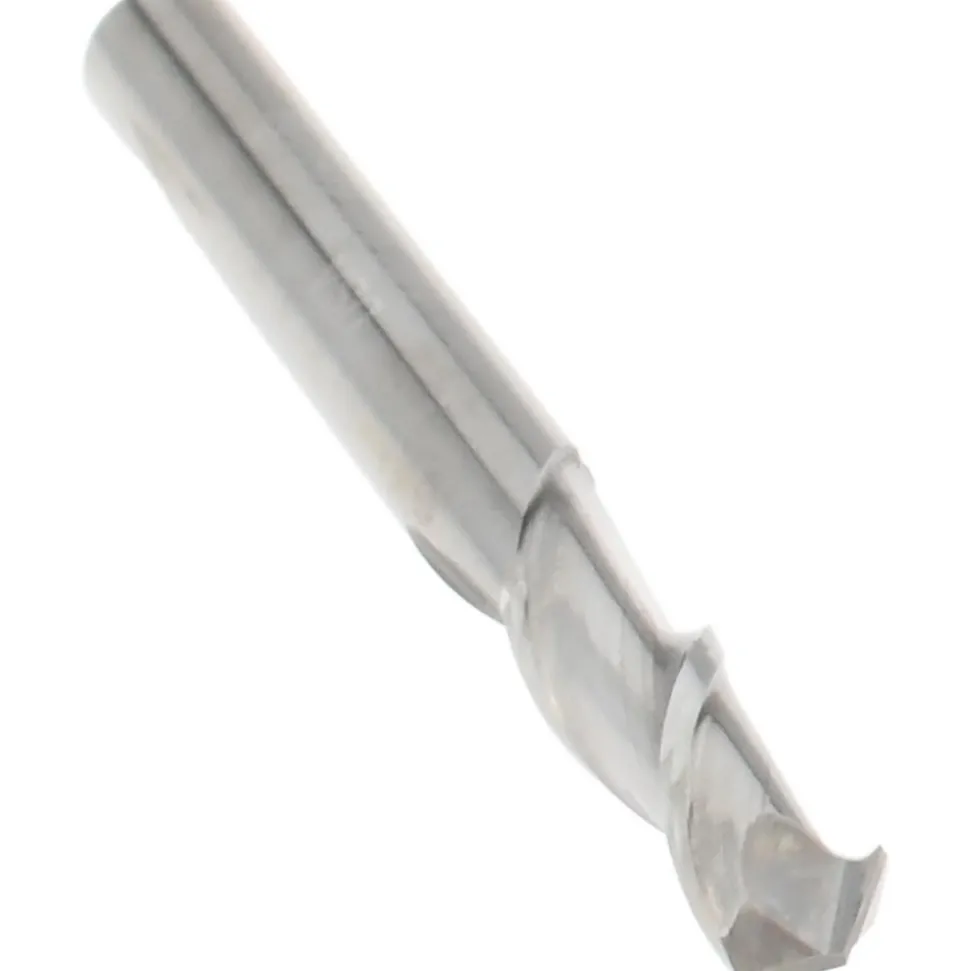 Drill Mill: 1/8" Dia, 1/2" LOC, 2 Flutes, 90 ° Point, Solid Carbide