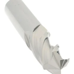 Drill Mill: 3/8" Dia, 1" LOC, 4 Flutes, 90 ° Point, Solid Carbide