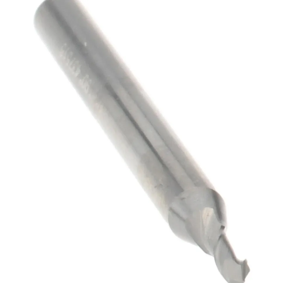 Drill Mill: 1/16" Dia, 3/16" LOC, 2 Flutes, 90 ° Point, Solid Carbide
