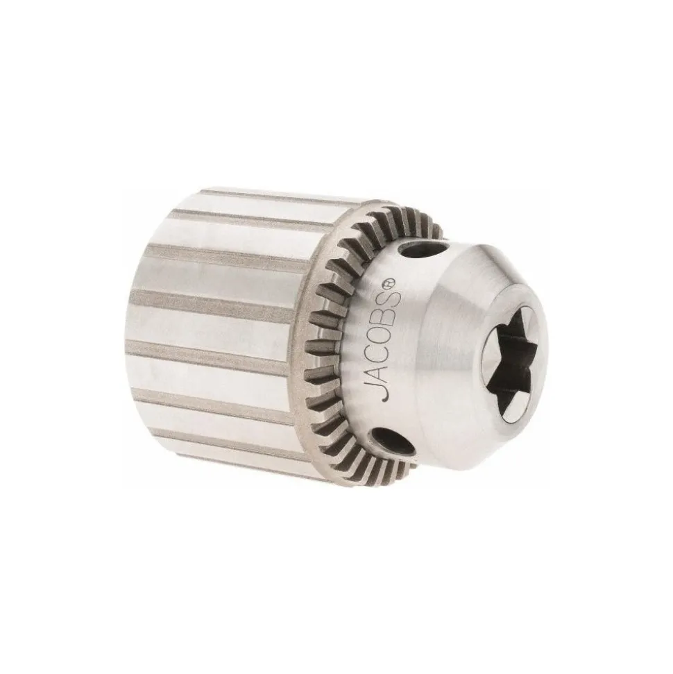 Drill Chuck: 1/2" Capacity, Tapered Mount, JT6