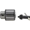 Drill Chuck: 3/8" Capacity, Threaded Mount, 3/8-24 in