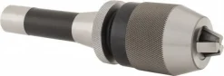 Drill Chuck: 1/32 to 1/2" Capacity, Integral Shank Mount, R8