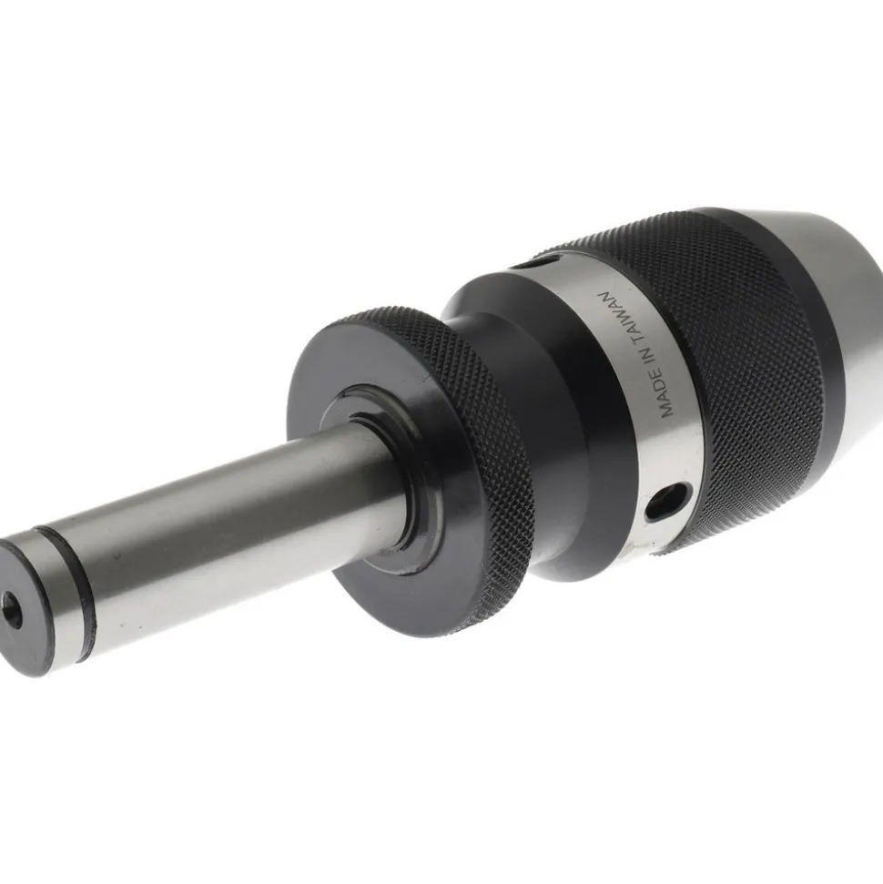 Drill Chuck: 0 to 1/2" Capacity, Integral Shank Mount, 3/4
