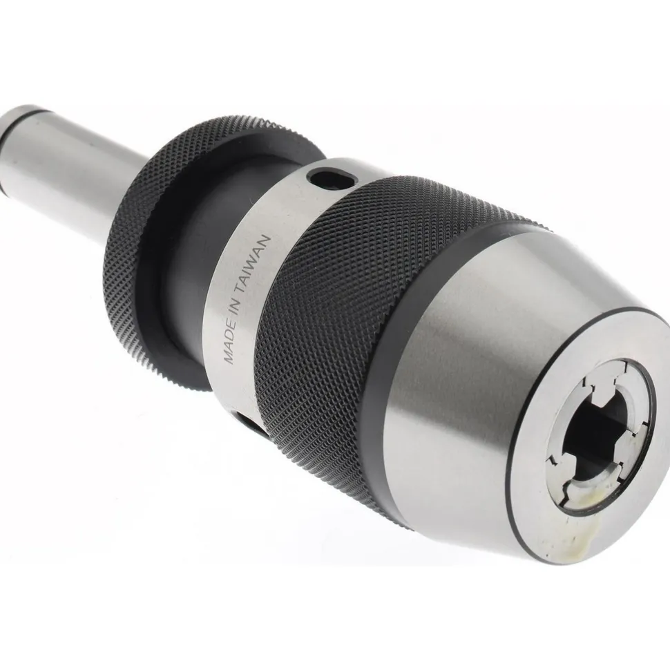 Drill Chuck: 0 to 1/2" Capacity, Integral Shank Mount, 3/4