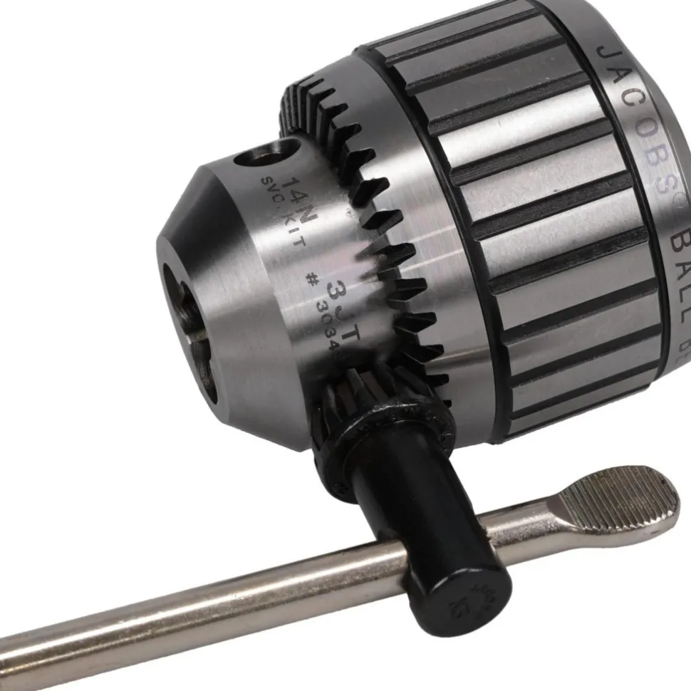 Drill Chuck: 0 to 1/2" Capacity, Tapered Mount, JT3