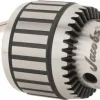 Drill Chuck: 1/8 to 3/4" Capacity, Tapered Mount, JT4