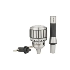Drill Chuck: 1/8 to 5/8" Capacity, Tapered Mount, JT3