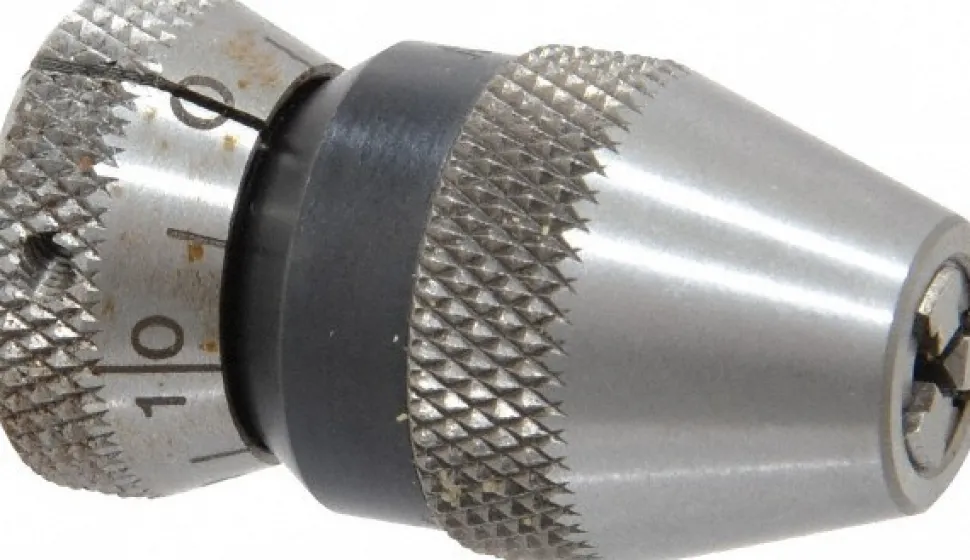 Drill Chuck: 0 to 1/16" Capacity, Tapered Mount, JT0
