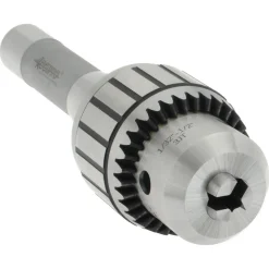 Drill Chuck: 1/32 to 1/2" Capacity, Tapered Mount, JT3