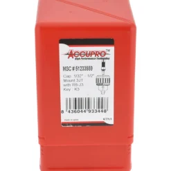Drill Chuck: 1/32 to 1/2" Capacity, Tapered Mount, JT3