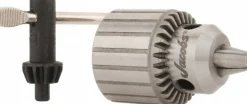 Drill Chuck: 0 to 1/4" Capacity, Threaded Mount, 3/8-24 in