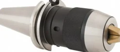 Drill Chuck: 1.00 to 13.00 mm Capacity, Integral Shank Mount, CAT40