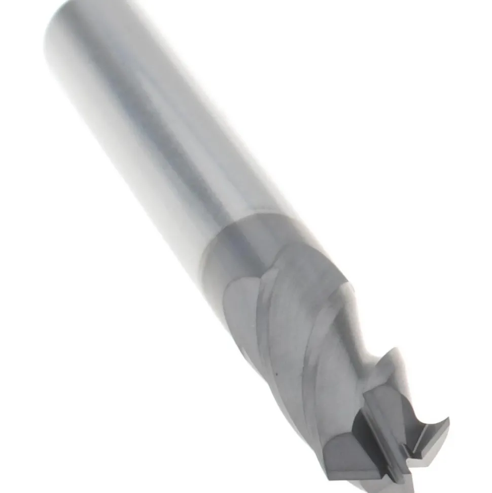 Drill Mill: 1/4" Dia, 3/4" LOC, 4 Flutes, 90 ° Point, Solid Carbide