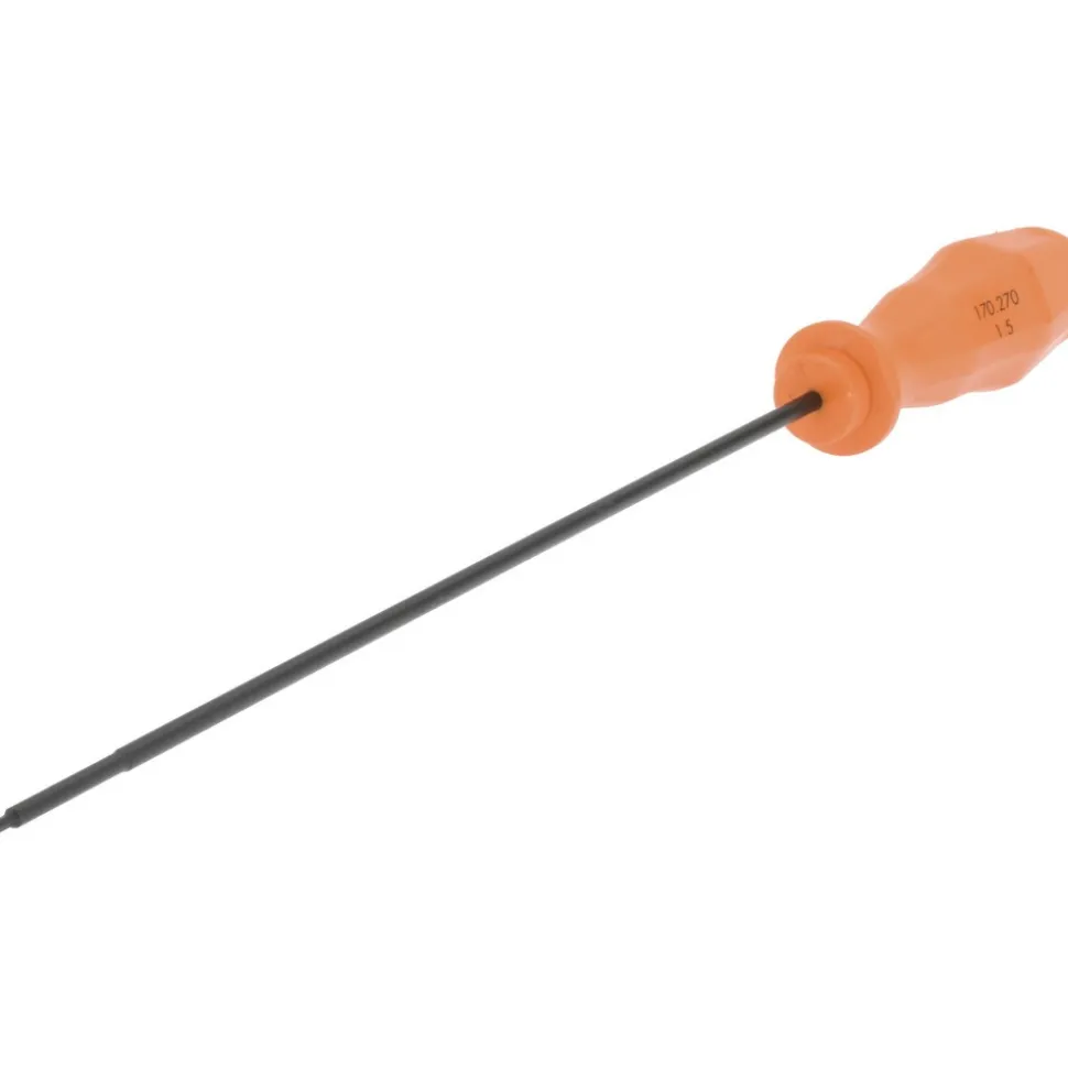 Driver for Indexables: 1.5 mm Hex Drive