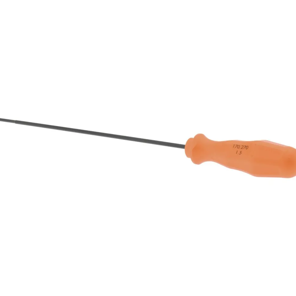 Driver for Indexables: 1.5 mm Hex Drive