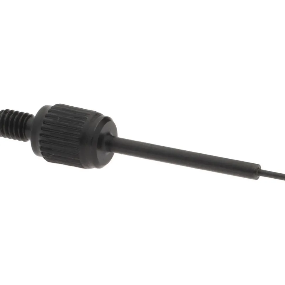 Drop Indicator Flat Needle Contact Points: #4-48 Thread, 0.0250" Dia, 1.0000" Point Length, Black Oxide Steel
