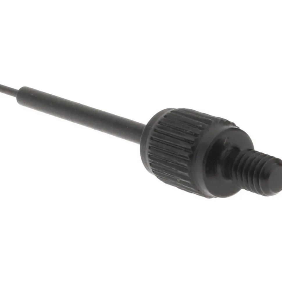 Drop Indicator Flat Needle Contact Points: #4-48 Thread, 0.0250" Dia, 1.0000" Point Length, Black Oxide Steel