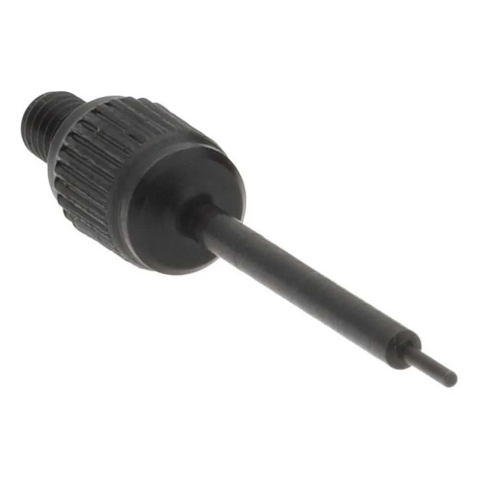 Drop Indicator Flat Needle Contact Points: #4-48 Thread, 0.0250" Dia, 1.0000" Point Length, Black Oxide Steel