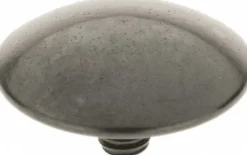 Drop Indicator Radius Button Contact Points: #4-48 Thread, 0.2500" Point Length, Black Oxide Steel
