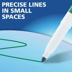 Dry Erase Markers & Accessories: Color: Black; Tip Type: Ultra Fine; Marker Cap: Capped