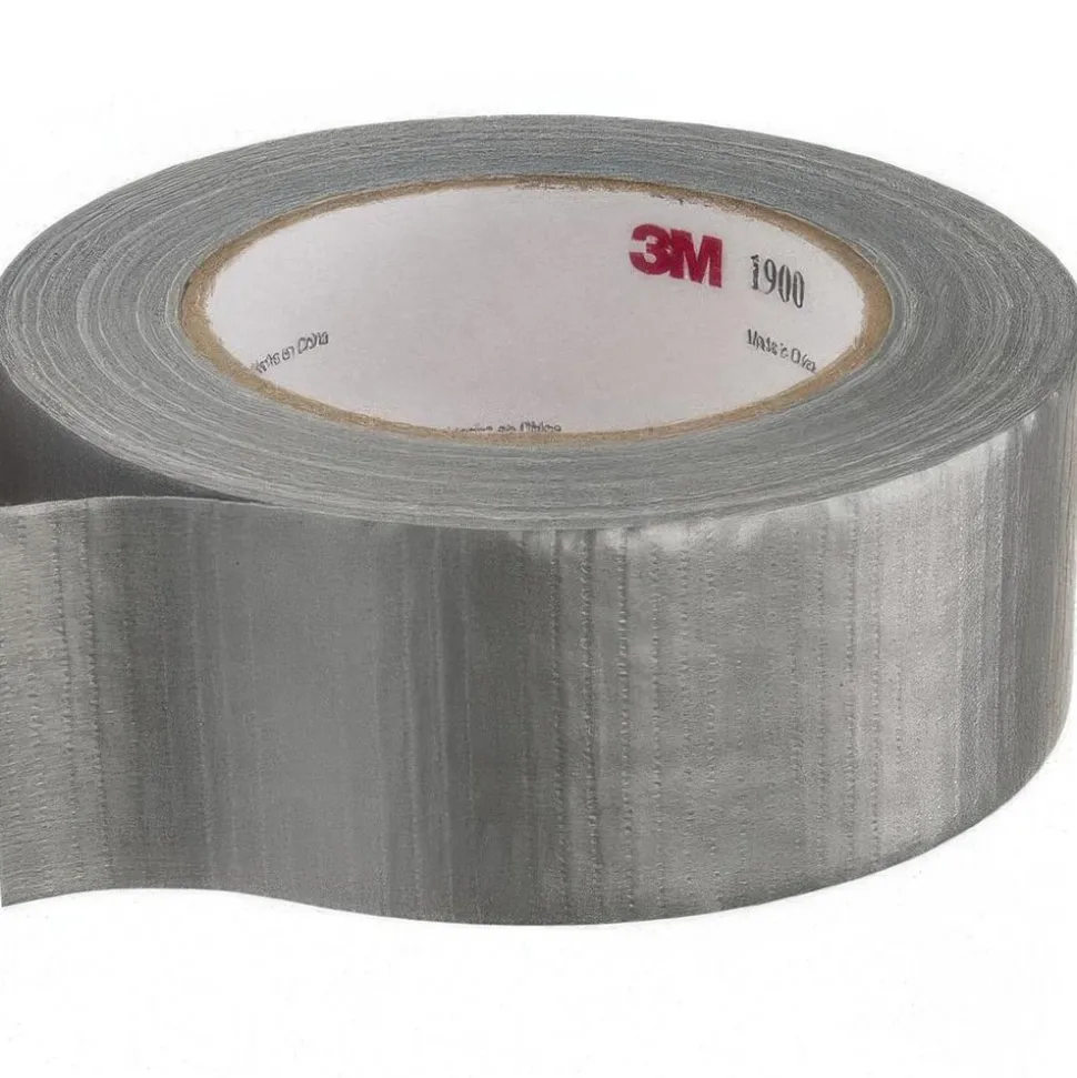 Duct Tape: 2" Wide, 54.8 m Long, 8 mil Thick, Polyethylene Foam