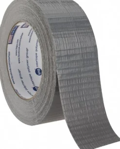 Duct Tape: 2" Wide, 55 yd Long, 7 mil Thick, Polyethylene Foam