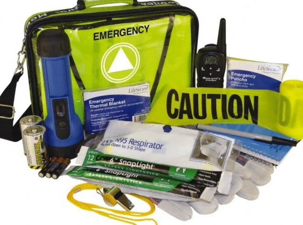 Earthquake Survival Kit: 18 Components