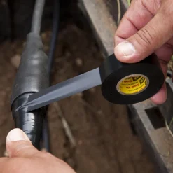 Electrical Tape: 3/4" Wide, 20' Long, 7 mil Thick, Black
