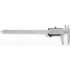 Electronic Caliper: 200.00 mm, 8", 0.0100 mm, 0.0005" Resolution, +/-0.03 mm, +/-0.0015" Accuracy, Stainless Steel