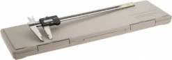 Electronic Caliper: 450.00 mm, 18", 0.01 mm, 0.0005" Resolution, +/-0.05 mm, +/-0.0020" Accuracy, Data Output, Stainless Steel