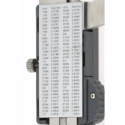 Electronic Caliper: 150.00 mm, 6", 0.0100 mm, 0.0005" Resolution, +/-0.02 mm, +/-0.0010" Accuracy, Data Output, Stainless Steel