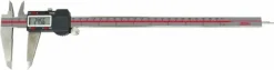 Electronic Caliper: 300.00 mm, 12", 0.0100 mm, 0.0005" Resolution, +/-0.03 mm, +/-0.0015" Accuracy, Data Output, Stainless Steel