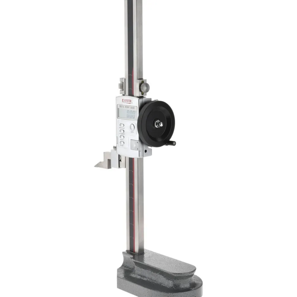 Electronic Height Gage: 12" Max, 0.0005" Resolution, 0.0100 micron Resolution, 0.001500" Accuracy